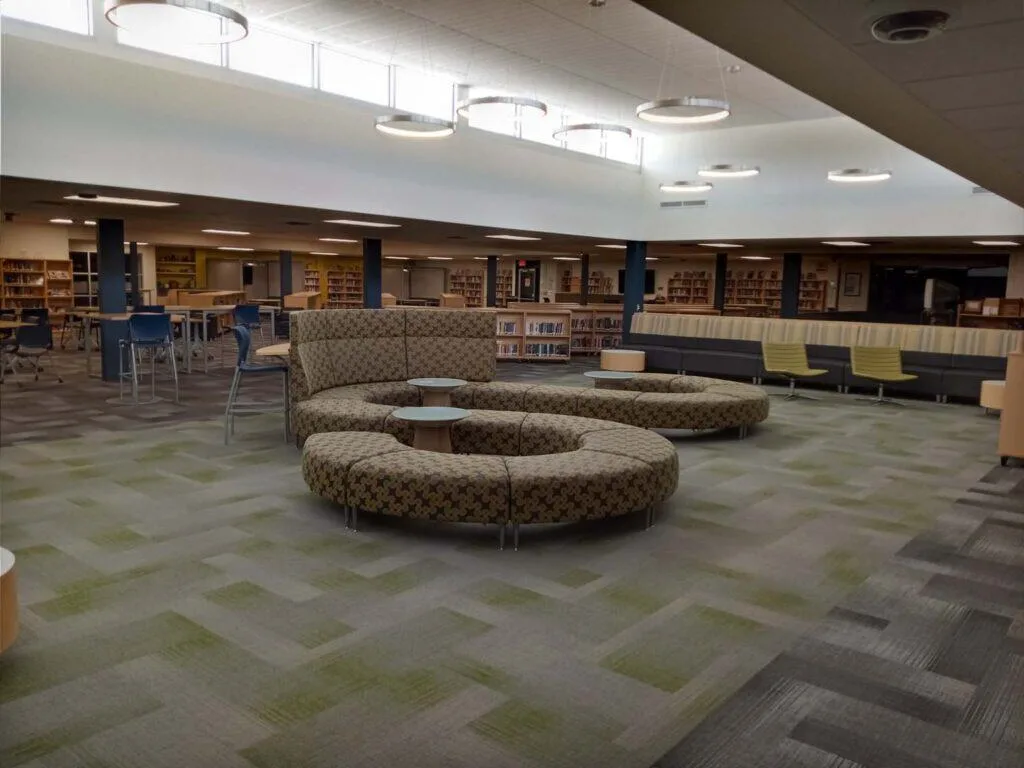 School library seating